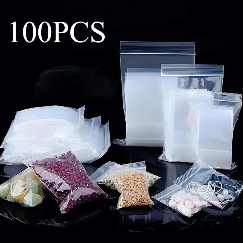 Clear Reclosable Ziplock Bags For Jewelry And Small Items
