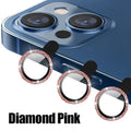 3Pcs Metal Lens Protector Glass for IPhone 16 13 12 11 14 15 Pro Max Mini Back Camera Lens Protection for IPhone 14 15 16 Plus