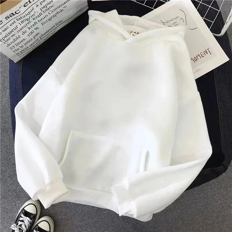 Coraline Inspired Casual Hoodie for Women's Sleeve Regular Fit Hooded Pullover Fashion Casual HipHop Sweatshirts Harajuku