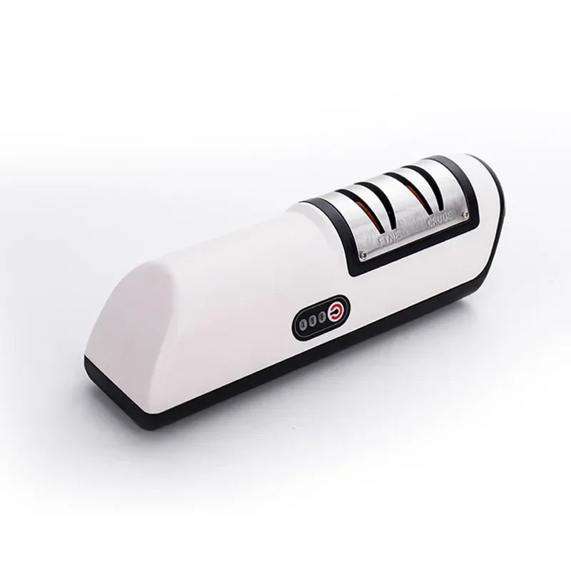 1pc Electric Knife Sharpener Multifunctional Automatic Professional 4 Gears Kitchen Electric Knife Sharpener Kitchen Accessories