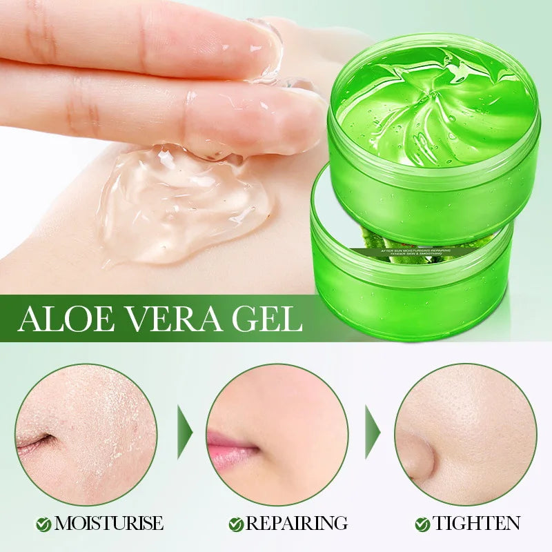 300g BIOAQUA Moisturizing and Soothing Aloe Vera Gel Skin Rejuvenating Hydrating Face Cream Beauty Facial Skin Care