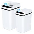 NONECN 2 Pack Touchless Motion Sensor Trash Cans With Lid