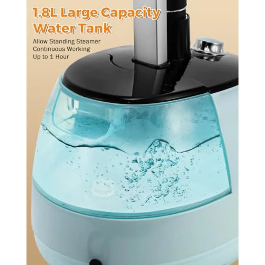 Abay Standing Garment Steamer With Adjustable Settings For Wrinkle Removal