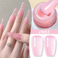 BORN PRETTY 83 Colors 10ml Jelly Nude Gel Nail Polish Autumn Amber Semi Transparent Manicure Soak off UV LED Nails Gel Varnish