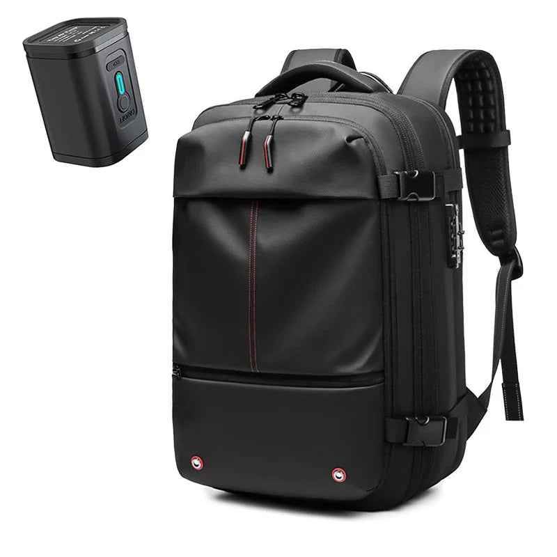 Men's 17 Inch Laptop Backpack Vacuum Compression