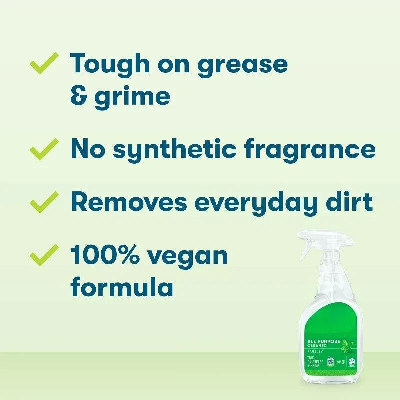 Hypoallergenic Parsley All-Purpose Spray Cleaner Antibacterial