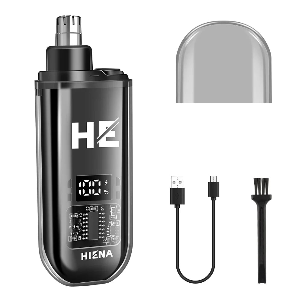 hiena Finish Machine Electric Professional Electric Hair Clippers Beard Clipper Rechargeable Men's Shaver Hair Trimmer Kit