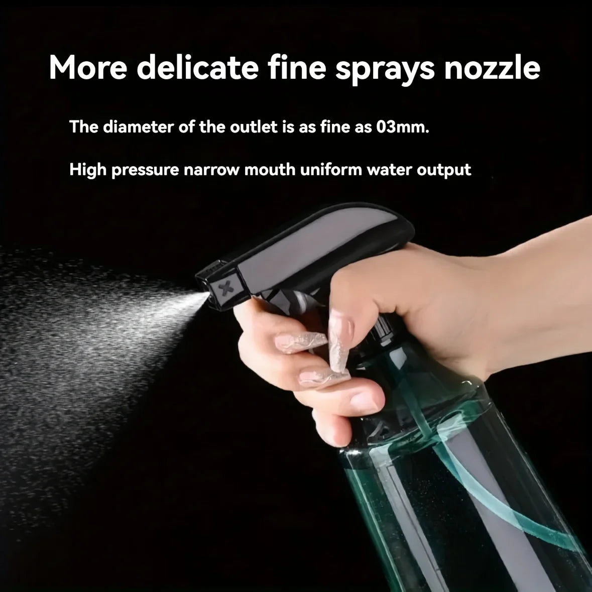 Transparent Plastic Pressure Sprayer Dual Mode For Plants And Disinfection