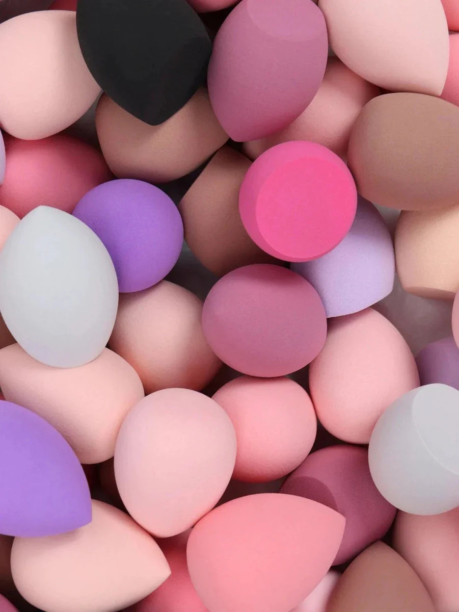 Beauty Sponge Set - Foundation Mixing Puffs 6-60 Pieces