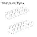 Hot sale Baseball cap racks Stackable Rectangular Acrylic Hat Organizer Stand For Baseball Caps Display And Organizer