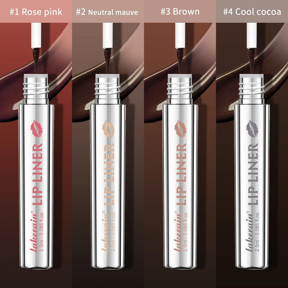 Lip Liner Pencil Peel Off Lip Stain Tattoo Long Wearing Matte Waterproof Smudge Proof Transfer Proof Lip Cosmetic For All Day