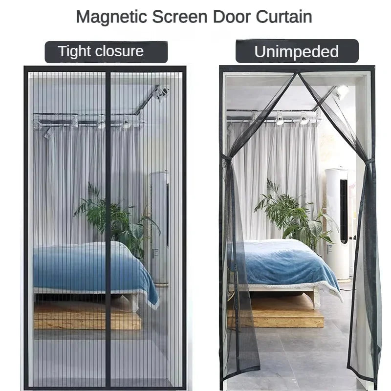 Anti Mosquito Curtain For Window And Door Screens Magnetic Net