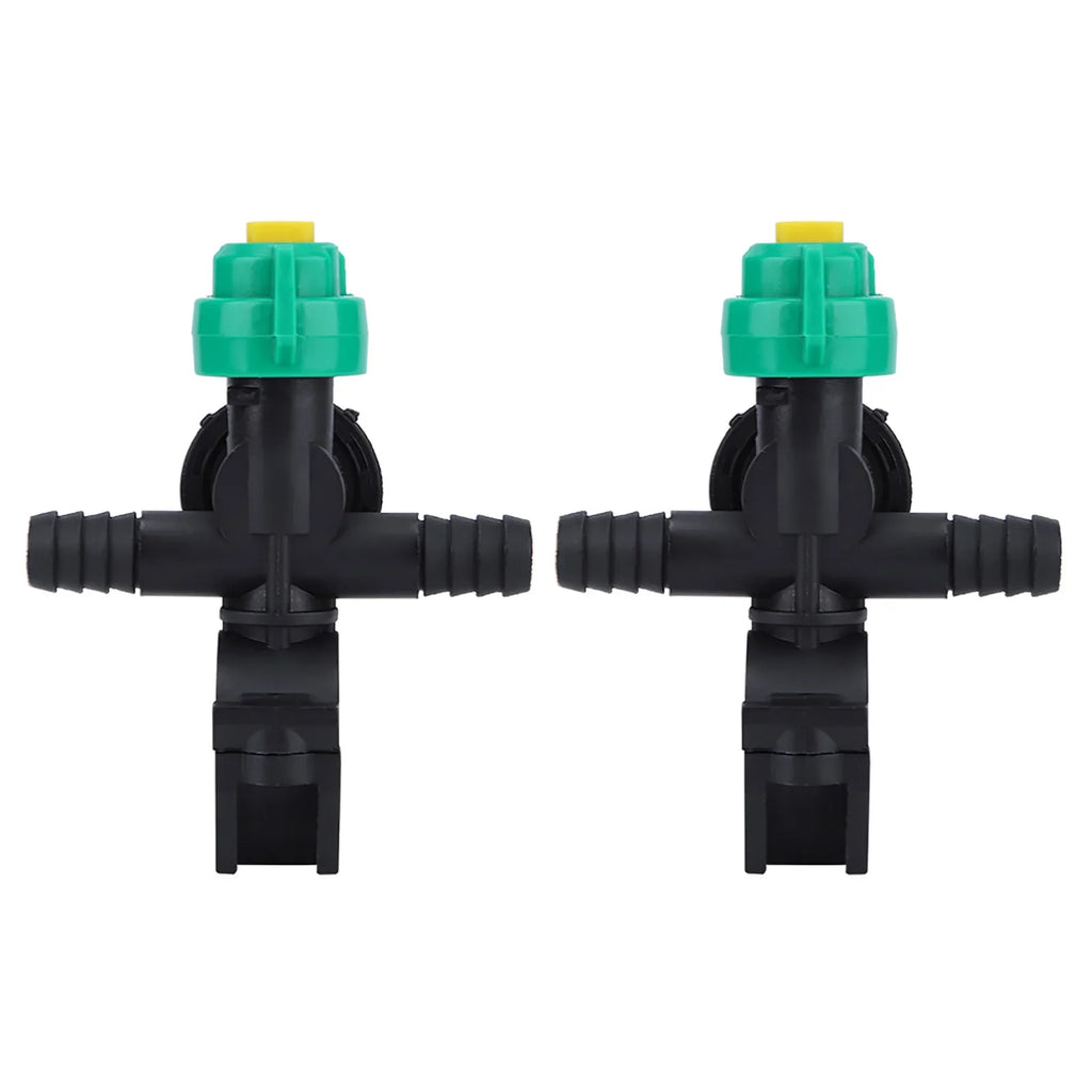 2Pcs External Thread Agricultural Sprayer Fan Shaped Spraying Nozzle for Agriculture