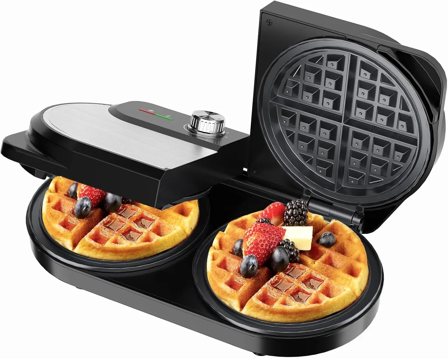 Belgian Waffle Maker 1400W For Breakfast And Snacks