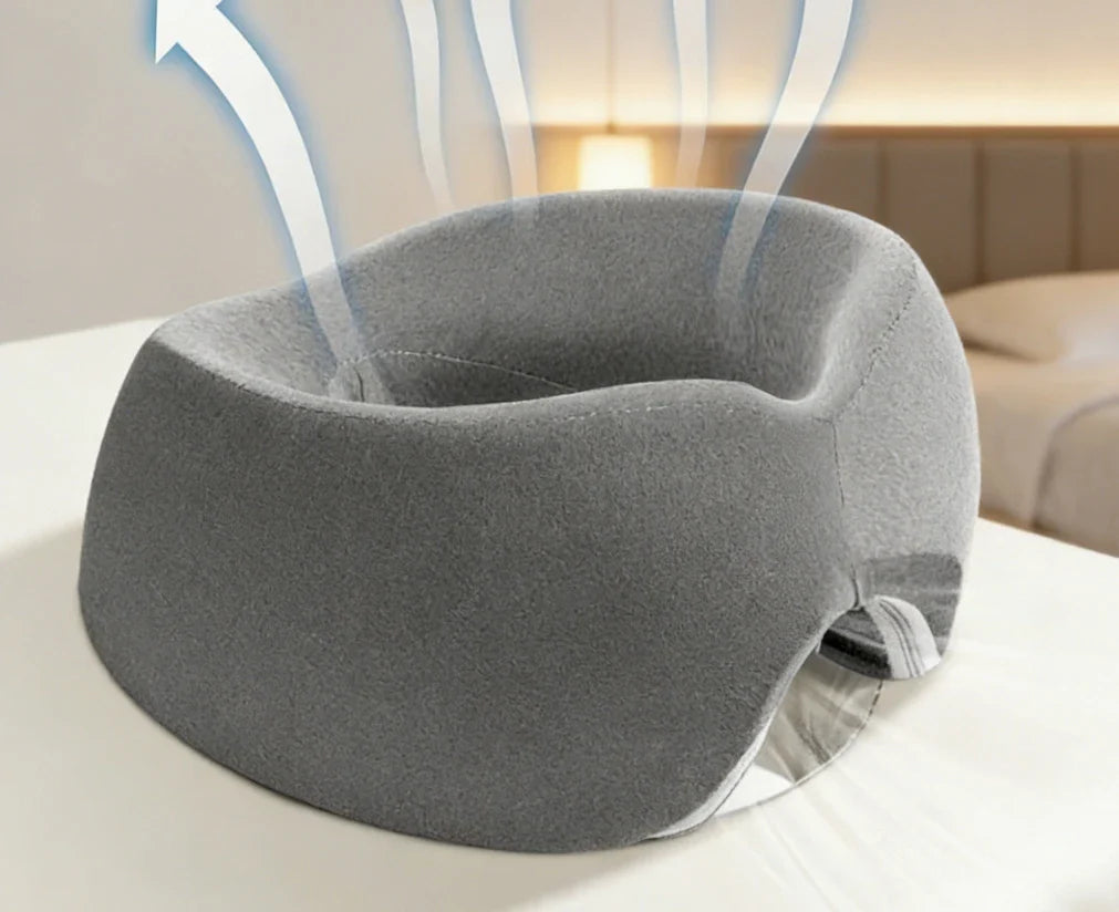 Memory Foam Face down Pillow Ergonomic Prone Resting Comfort Headrest for Home Massage Beauty Salon