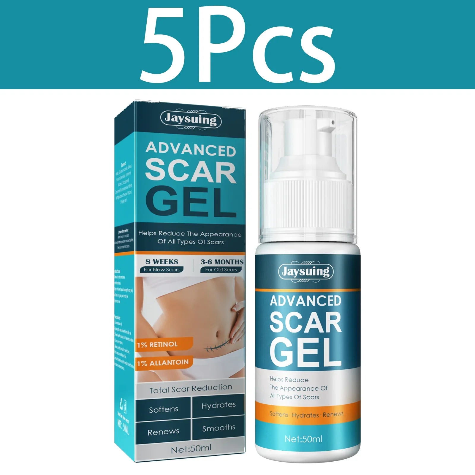 Skin Care Cream Scars Repair Gel Face Body Lotion Smoothing Hydrating Stretch Marks Cream Post Surgery Scar Care Gel Moisturize