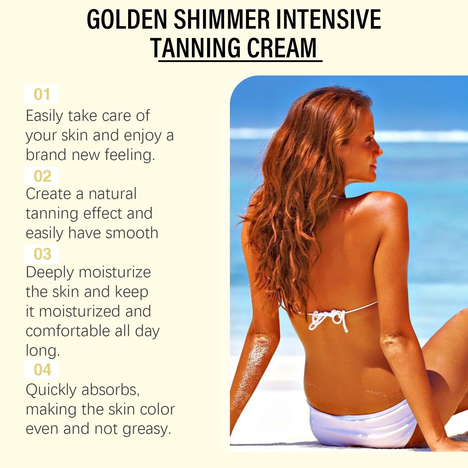 Natural Self Tan Lotion Body Tanning Accelerator Moisturize Rejuvenate Skin Melanin Enhancement Anti Sunburn Brown Tanning Cream