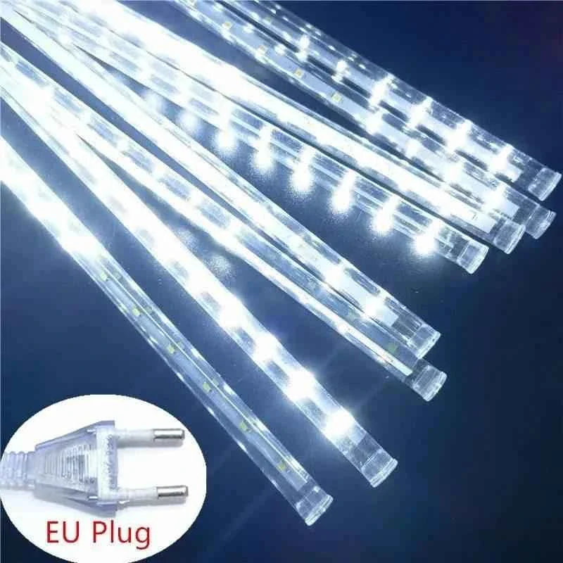 Led Hanging String Lights Meteor Shower