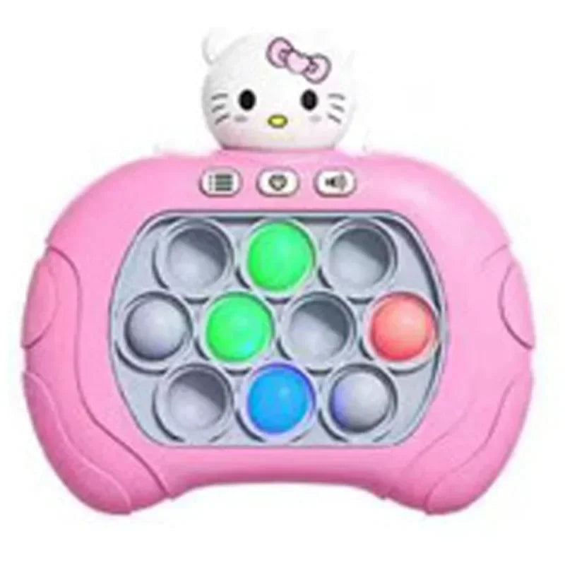New Quick Push Pop It Game - Electronic Bubble Fidget Toy for Adults & Kids, Perfect Anti-Stress Gift with Box
