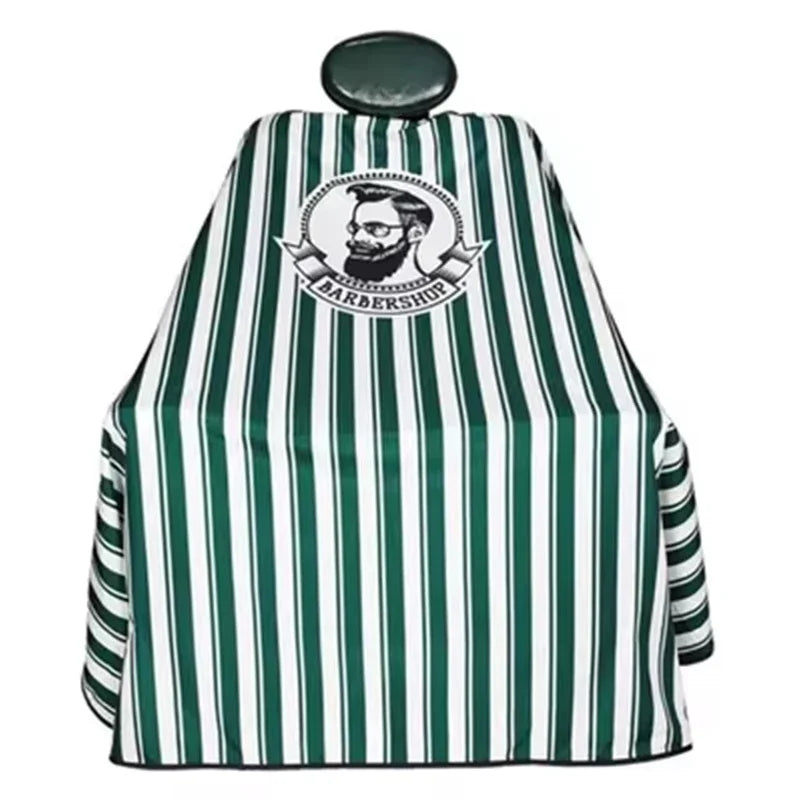 Hairdressing Coth Pattern Cutting Hair Waterproof Cloth Salon Barber Cape Professional Hair Stylist Retro Aprons Haircut Cape