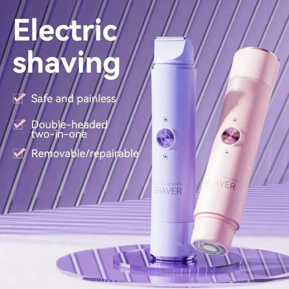 2 In 1 Women's Electric Shaver And Epilator USB Rechargeable