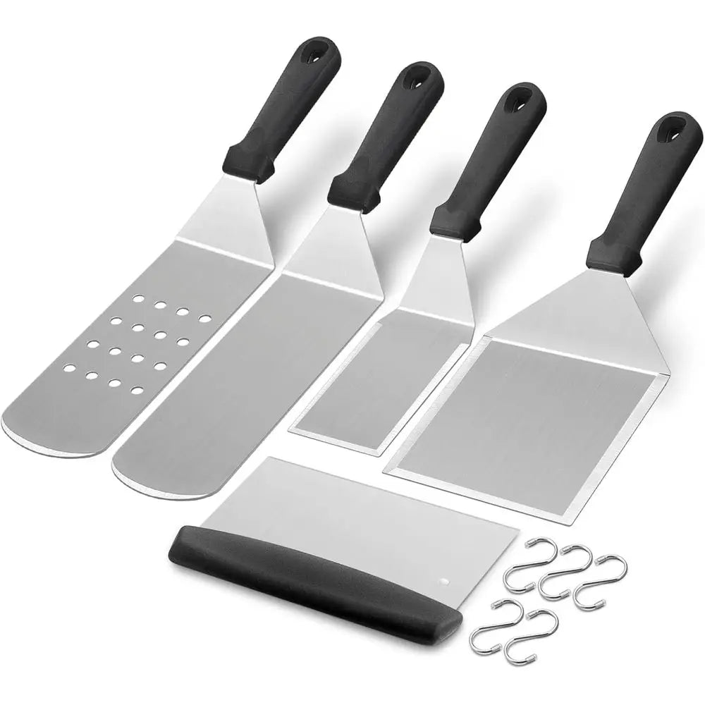 Griddle Accessories Kit Five Piece Heavy Duty Stainless Steel