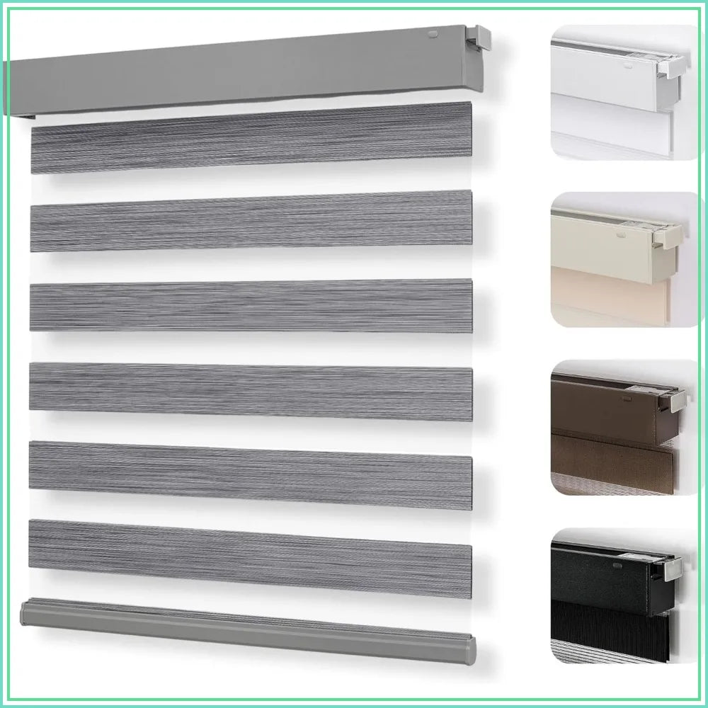 Zebra Blinds Cordless Day And Night Roller Shades For Privacy