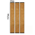 Double Side Leather Strop for Knife Sharpening Stropping Block Kit with Polishing Compound Knife Sharpening Double Side