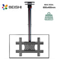 Ceiling TV Mount Full Motion TV Bracket for Most 32-75" Flat Curved TVs/Monitors Swivel Tilt Height Adjustable Hanging TV Mount