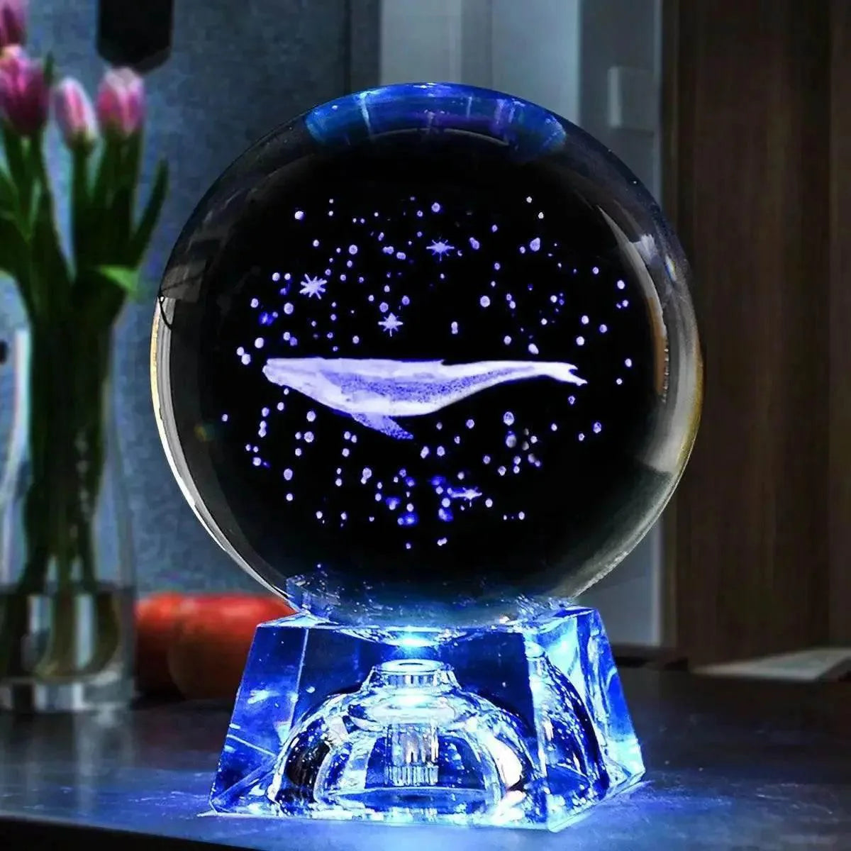 3D LED Crystal Ball Collectible