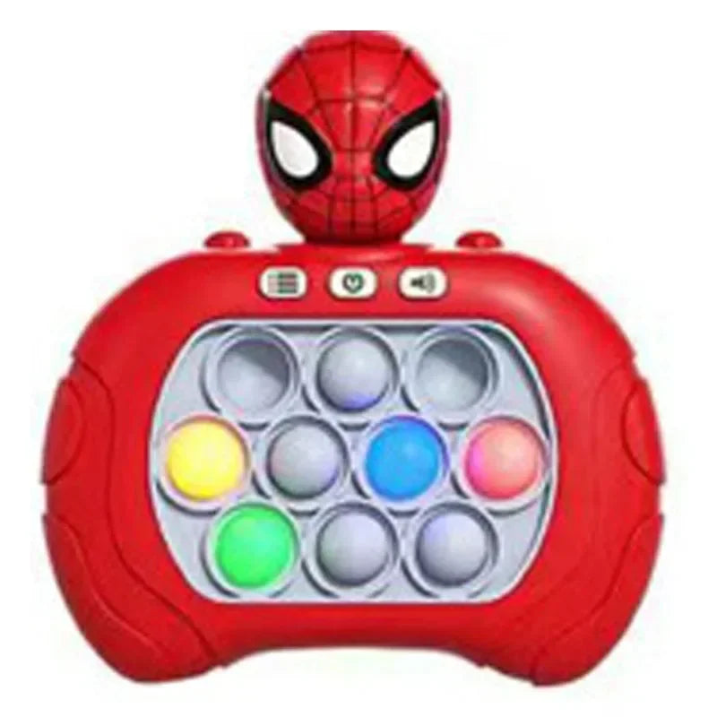 New Quick Push Pop It Game - Electronic Bubble Fidget Toy for Adults & Kids, Perfect Anti-Stress Gift with Box