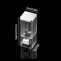 Homefish Wall Mounted Manual Press Soap Dispenser Punch-Free Traceless Installation Transparent Disinfectant Bottle for Bathroom