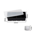 Large Ice Cube Tray Silicone Ice Cubes Mold Easy Release Whiskey Ice Tray With Lid Stackable Square Ice Mold For Cocktails Juice