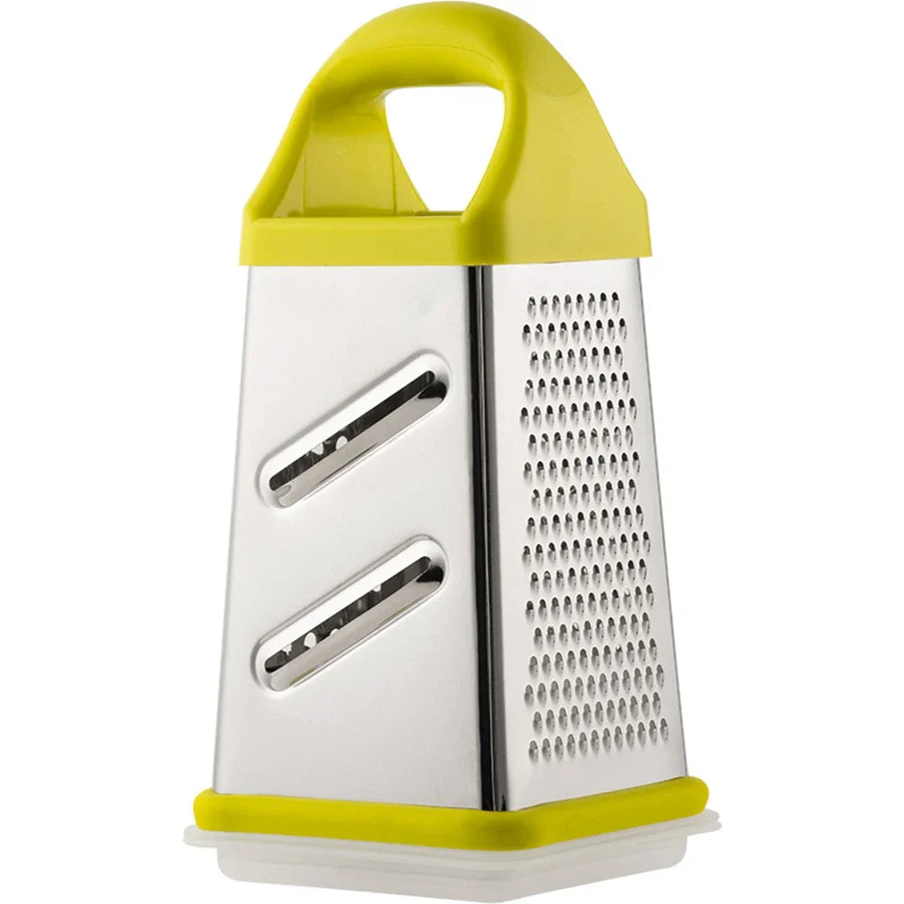Multifunctional 4 Side Manual Vegetable Grater Chopper Stainless Steel