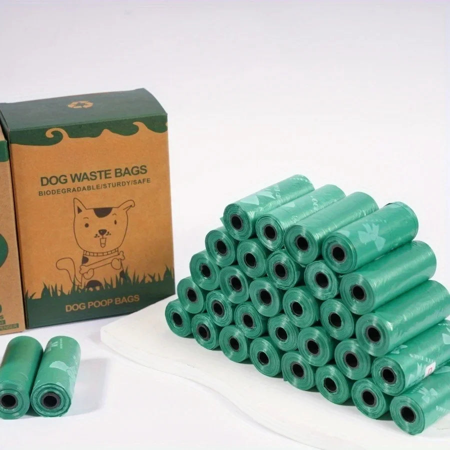 Pet Poop Bags 8 Rolls 120 Bags Scented And Unscented Options