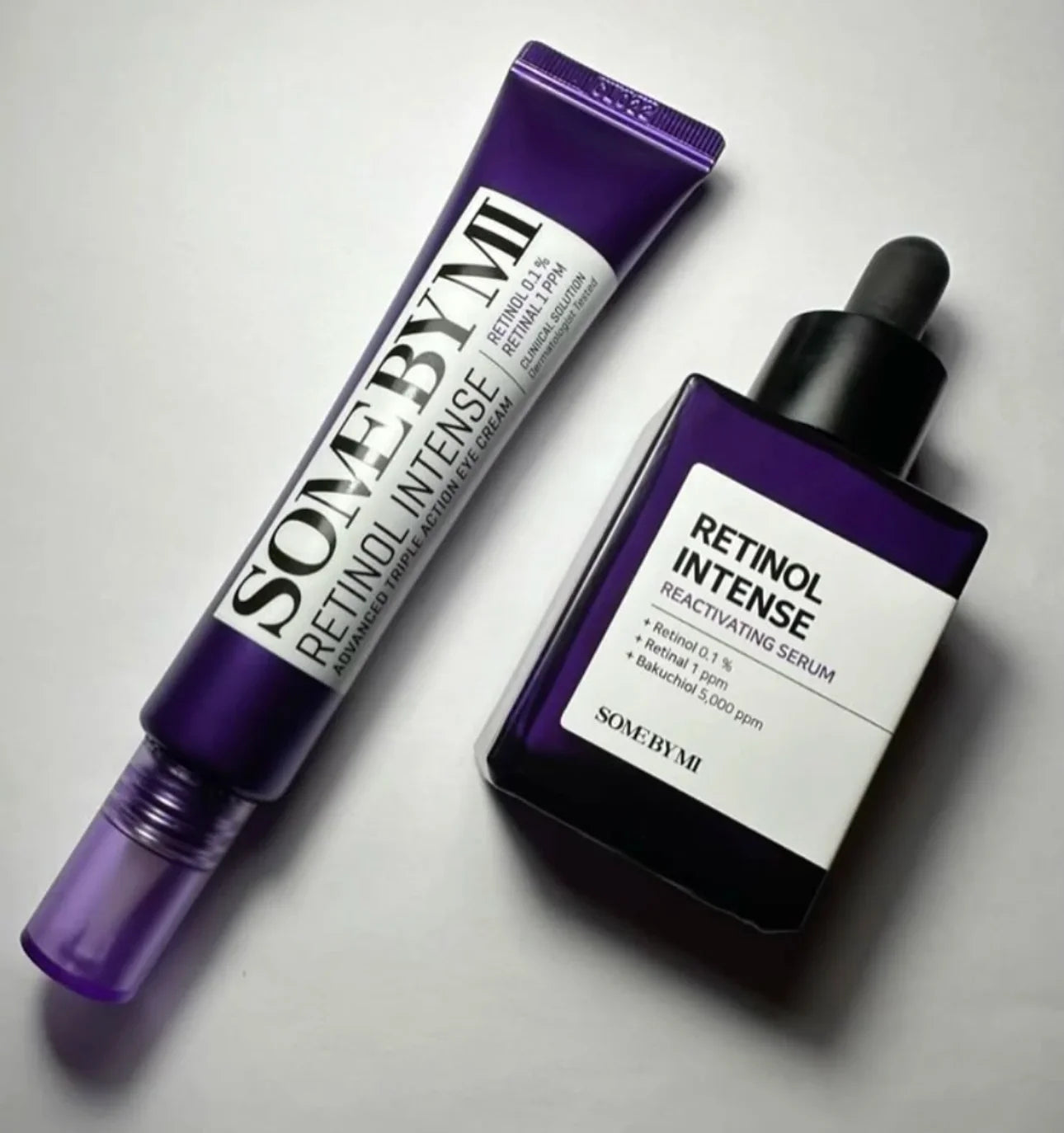 SOME BY MI Retinol Intense Reactivating Serum Advanced Triple Action Eye Cream Original 30ml Korean Brand Facial Care Essence