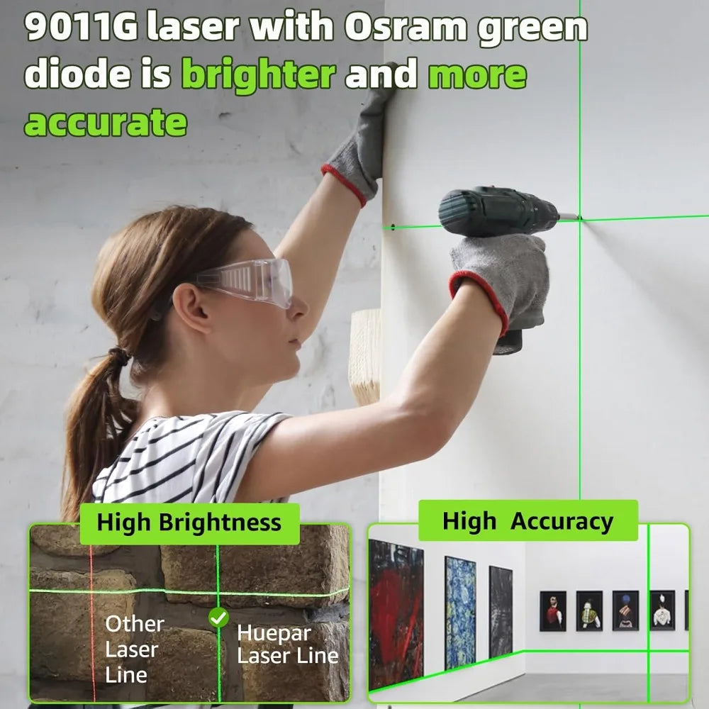 Self Leveling Cross Line Laser Level With Magnetic Base