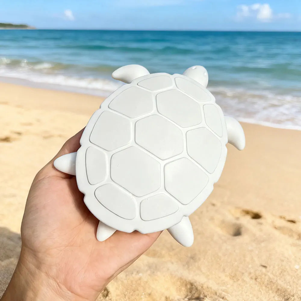 Turtle Storage Box Silicone Molds Kits DIY Scented Ocean Animals Jewelry Display Plate Tray With Lid Plaster Resin Mold