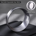 BINCOO 51mm 58mm Portafilter Dosing Ring, Magnetic Anti-Static Design for Strong Hold and Zero Coffee Spill During Prep