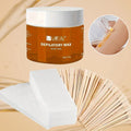 Viilife Depilatory Wax Hair Removal Sugaring Cold Sugar 60g Kit Natural Painless For Arm Leg Facial Underarm