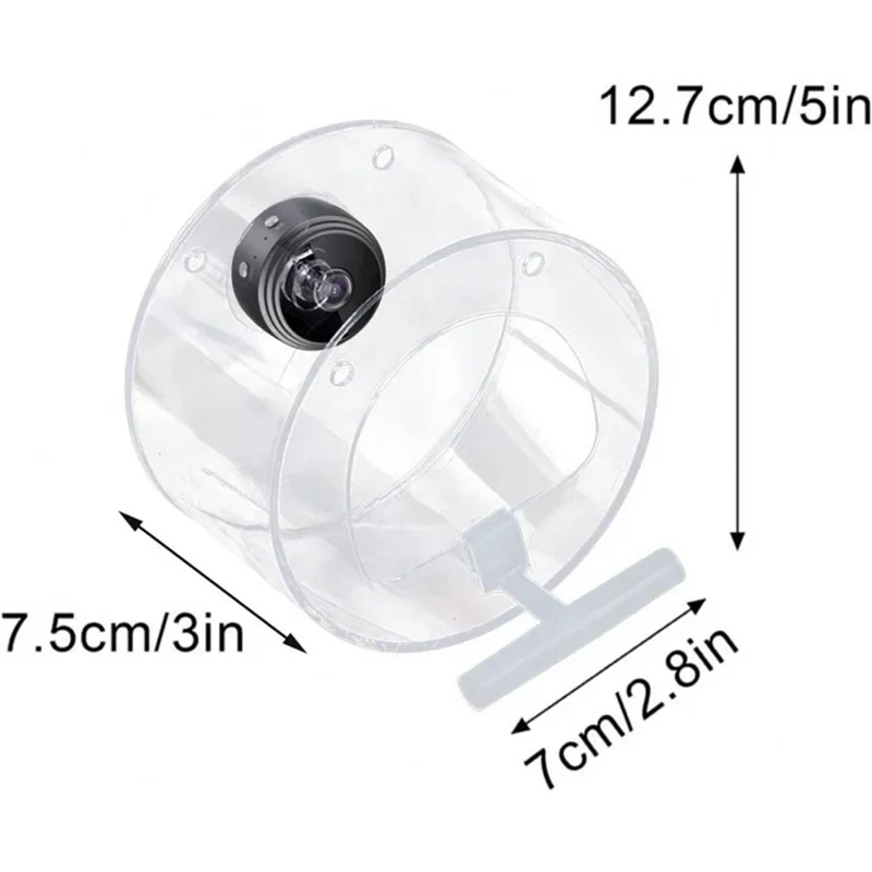 A19F-Bird Feeder With Camera, With HD Night-Version As Shown For Outdoor Bird Watching & Capture Photos B