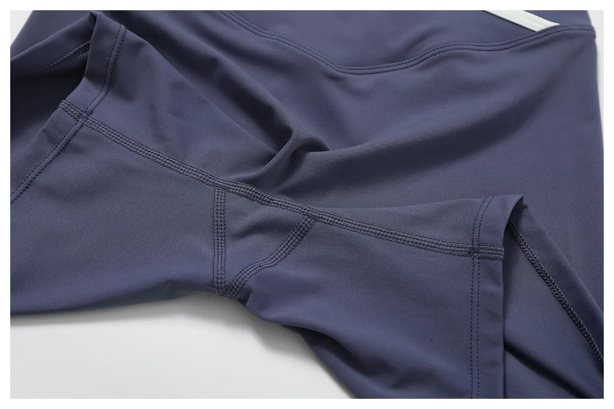 Yoga Shorts Women Fitness Shorts V-shaped Waist Running Cycling Shorts Breathable Sports Leggings High Waist Workout Gym Shorts
