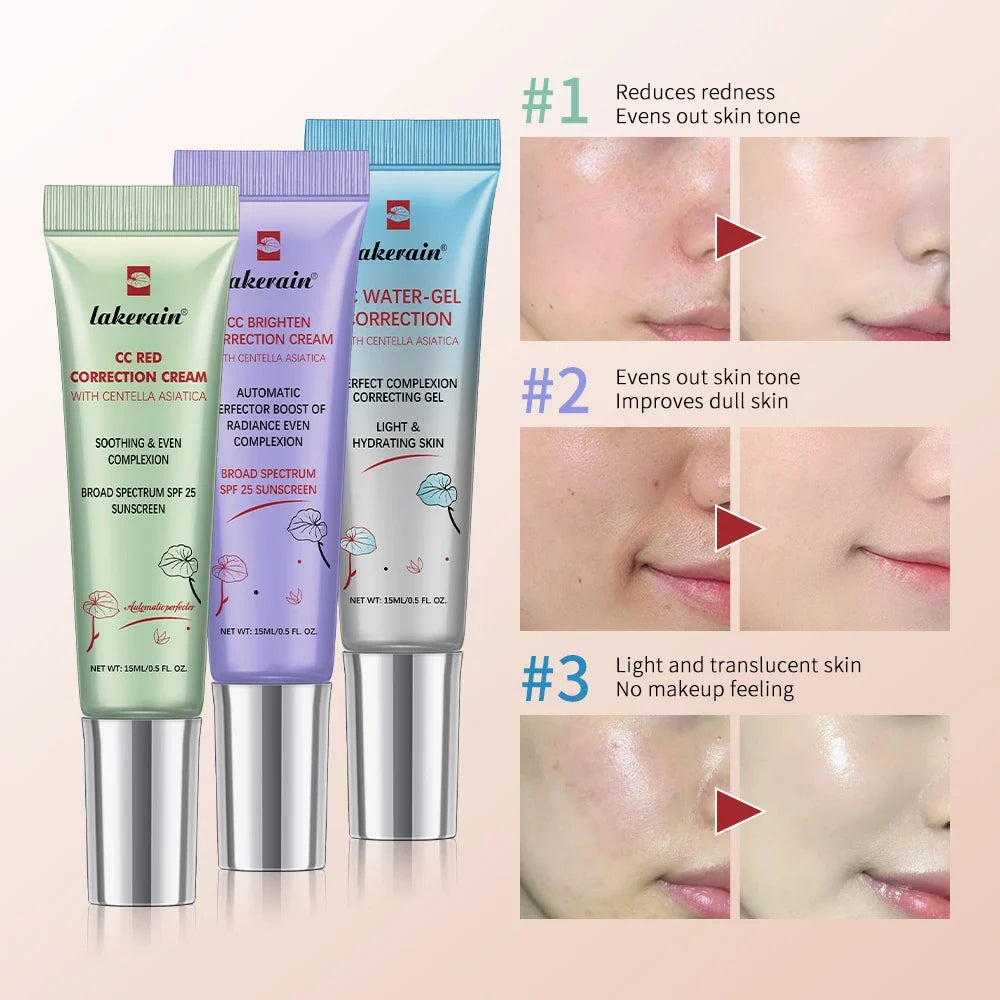 CC Cream erborian Centella Change Color Moisture Cream Makeup Foundation Full Coverage Magic Foundation Covering Korean Makeup