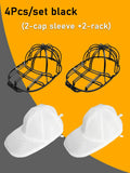 Washing Machine Hat Washing Protector Hat Cleaning Machine Washable Laundry Bag Anti-Deformation Secure Hat Storage Solution
