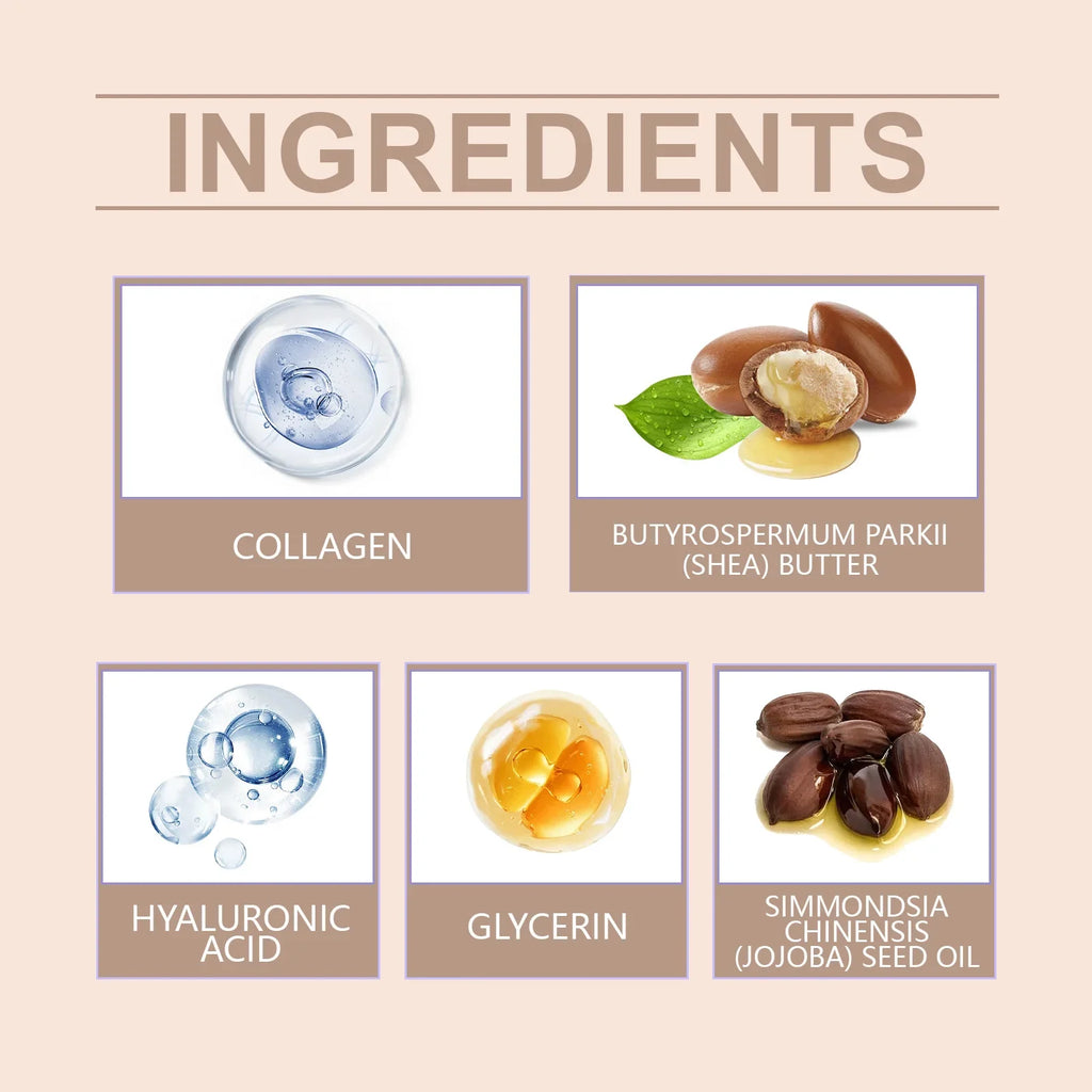 Shea Butter Body Cream Ultra-Hydrating Daily Nourish Skin Lasting Moisturizer Reduce Dryness Soft Body Skin Cream Easy To Absorb