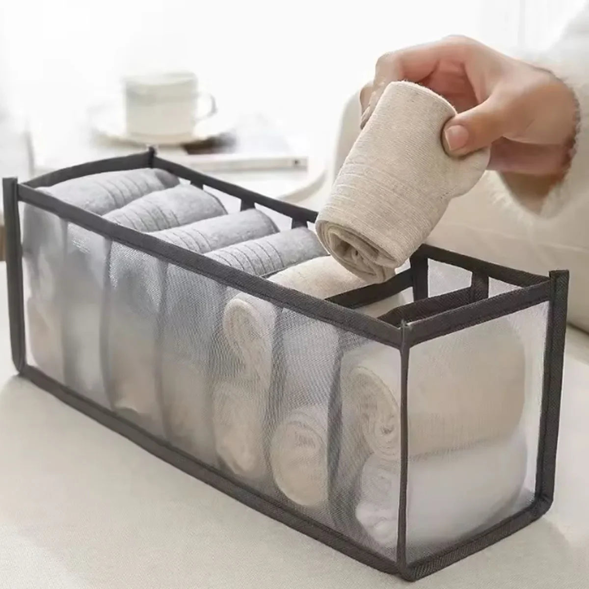 Underwear Organizer Clothes Wardrobes Box Closet Room Organizers Foldable Drawer Home Organization and Bra Storage Bedroom Shelf