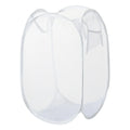 Dirty Clothes Basket Skeleton Ventilated Foldable Easy Storage Portable Large Capacity Clothes Basket