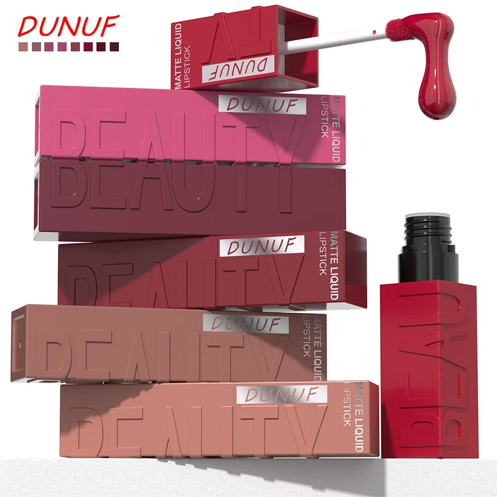 Lip Gloss Lipstick Easy To Color Waterproof Easy-color Sweat-proof Non-stick To Cups, Y2K Fancy Fashion Suitable For Christmas