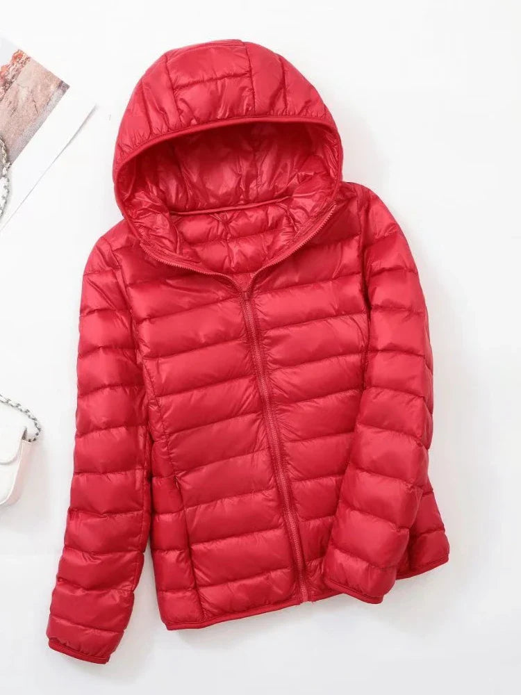 NewBang Brand Women's Down Jackets 90% Ultra Light Duck Down Women Lightweight Coat Hooded Female Windbreaker Parka Plus Coats