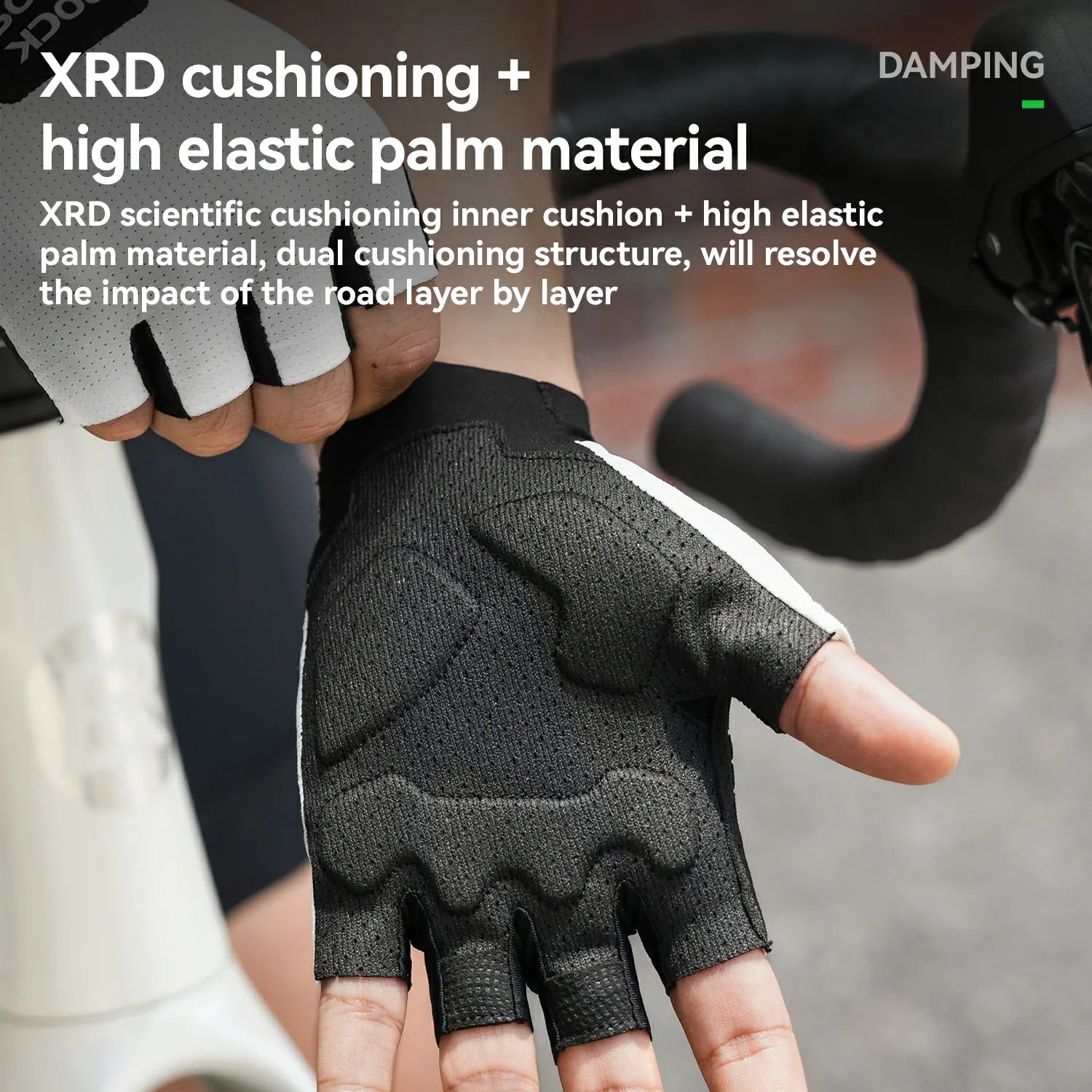 ROCKBROS S403 Minimalist Half Finger Cycling Gloves